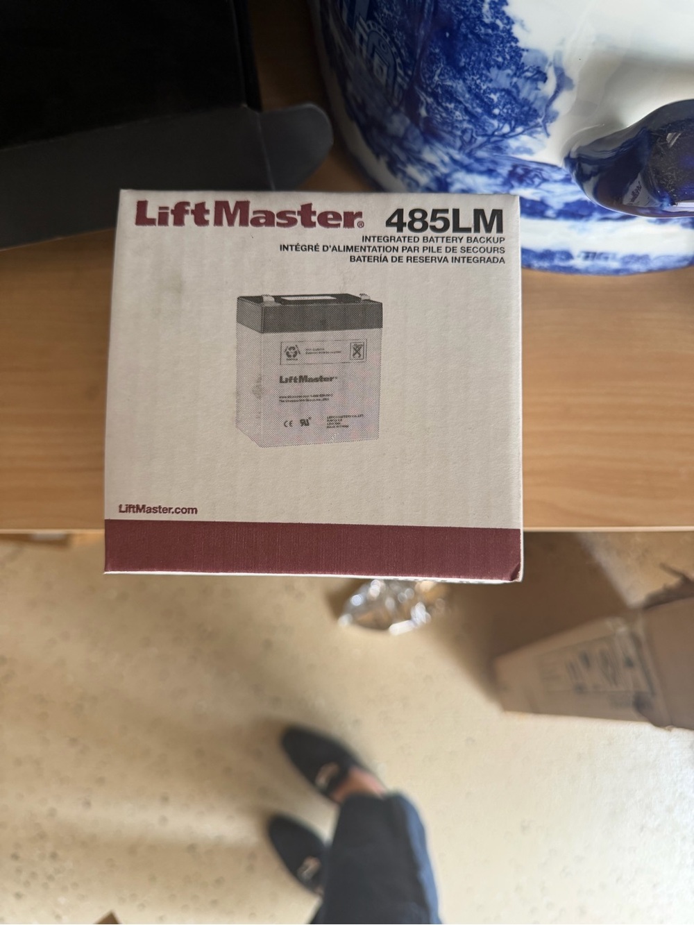 Lift Master - 485LM Integrated Battery Backup - White - Picture 4 of 4